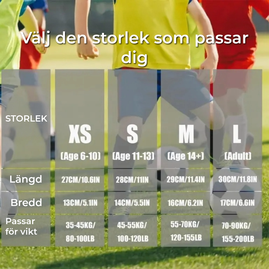 ProShield - Fotbollsskydd – Kompressionsärm med bikakeskydd för ett säkrare och smidigare spel