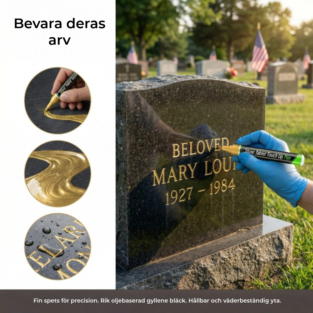 Memoria™ Grafpen Guld (2 stycken)