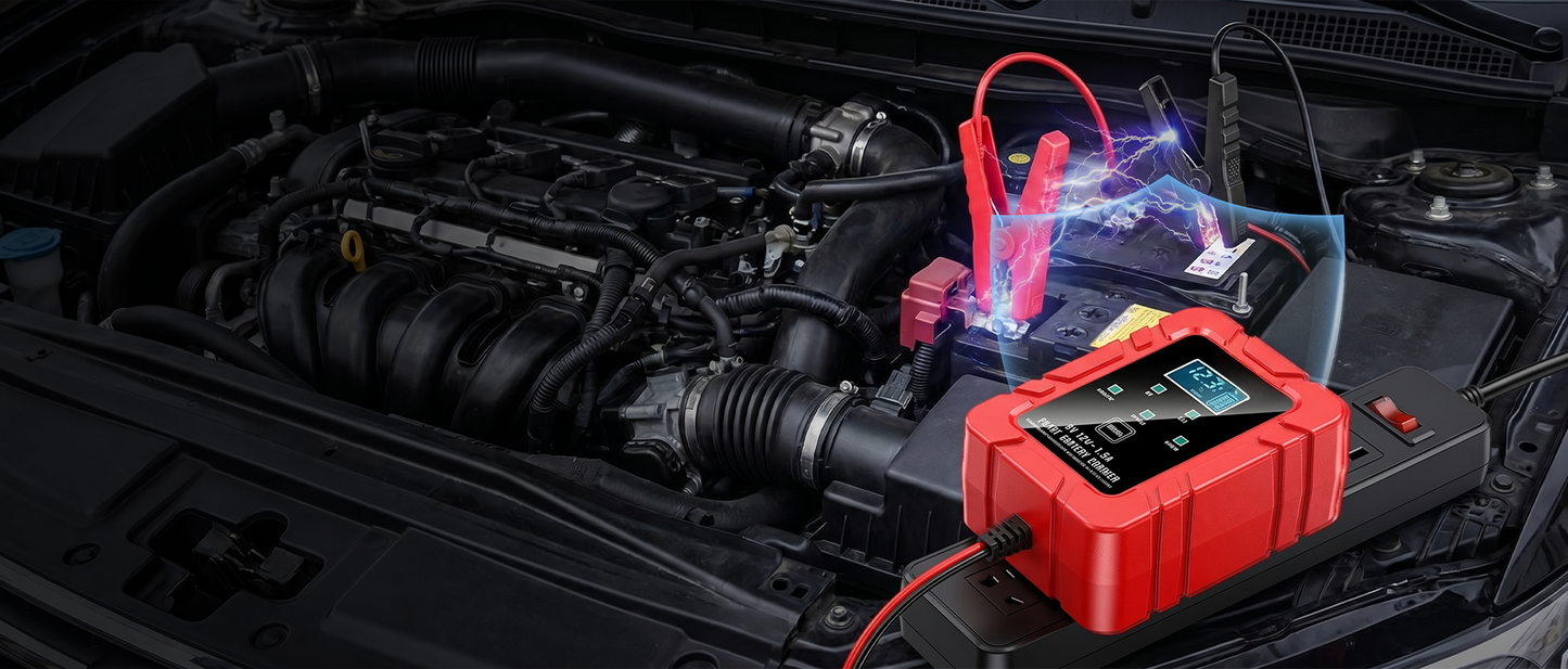 Smart Batteriladdare för optimal batterikondition