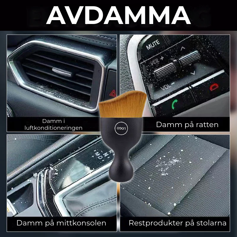 Lyxig bilborste