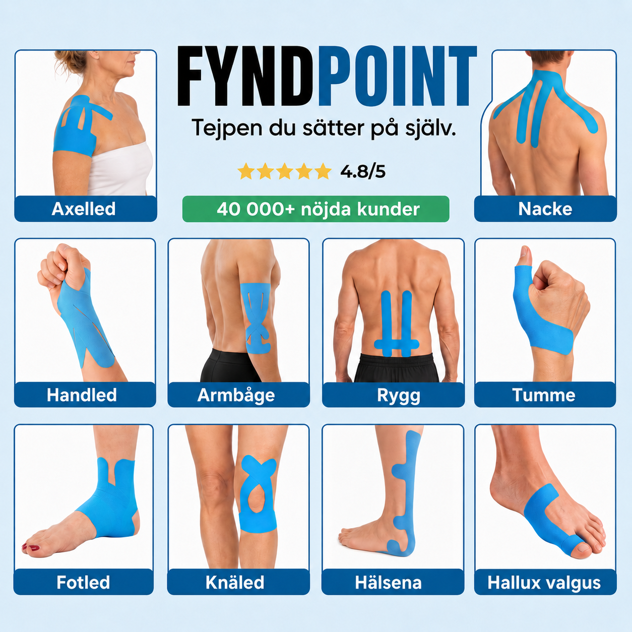 Hallux Valgus korrigeringstejp
