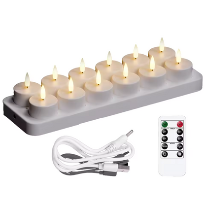 Uppladdningsbara LED-ljus