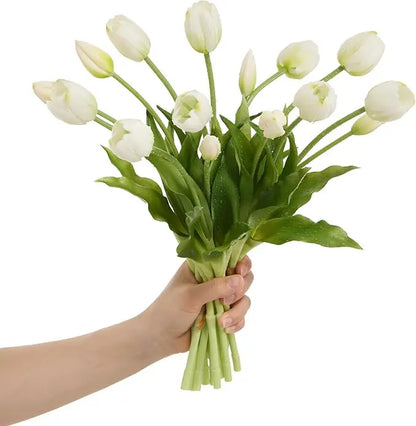 Everbloom Tulpaner – Real Touch Naturtrogna konsttulpaner med en verklighetstrogen textur