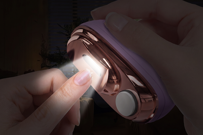 Elektrisk nagelklippare 2-i-1 med filfunktion