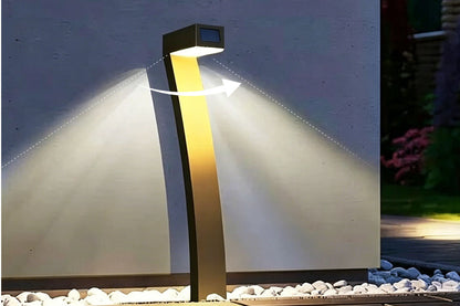 Modern Soldriven Gångbelysning i Kreativ Design