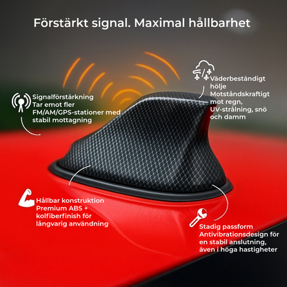 Shark bilantennförstärkare – överlägsen radiomottagning