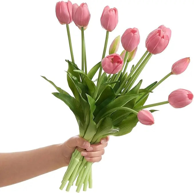 Everbloom Tulpaner – Real Touch Naturtrogna konsttulpaner med en verklighetstrogen textur