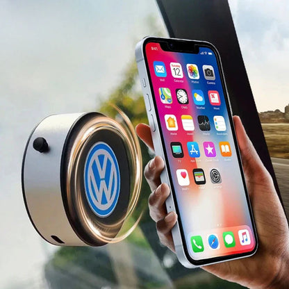 Vakuummagnetisk telefonhållare med logotyp