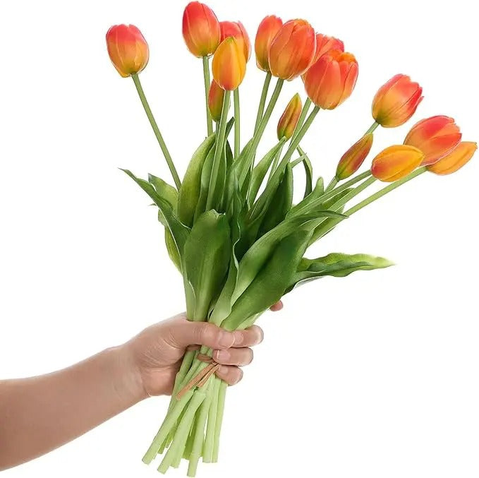 Everbloom Tulpaner – Real Touch Naturtrogna konsttulpaner med en verklighetstrogen textur
