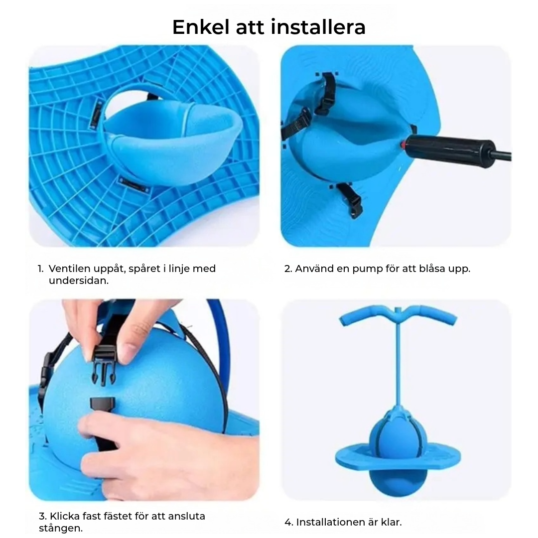 BounceBuddy – Balansboll för lek och rörelse