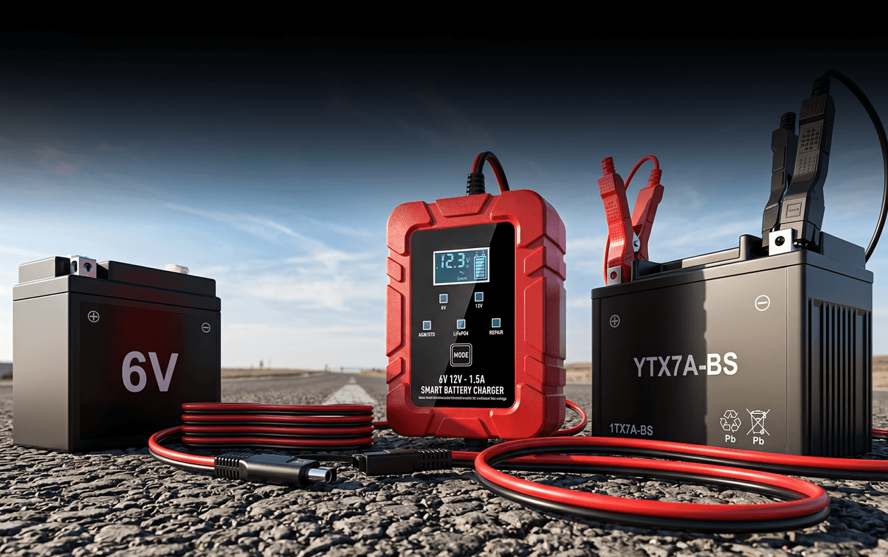 Smart Batteriladdare för optimal batterikondition