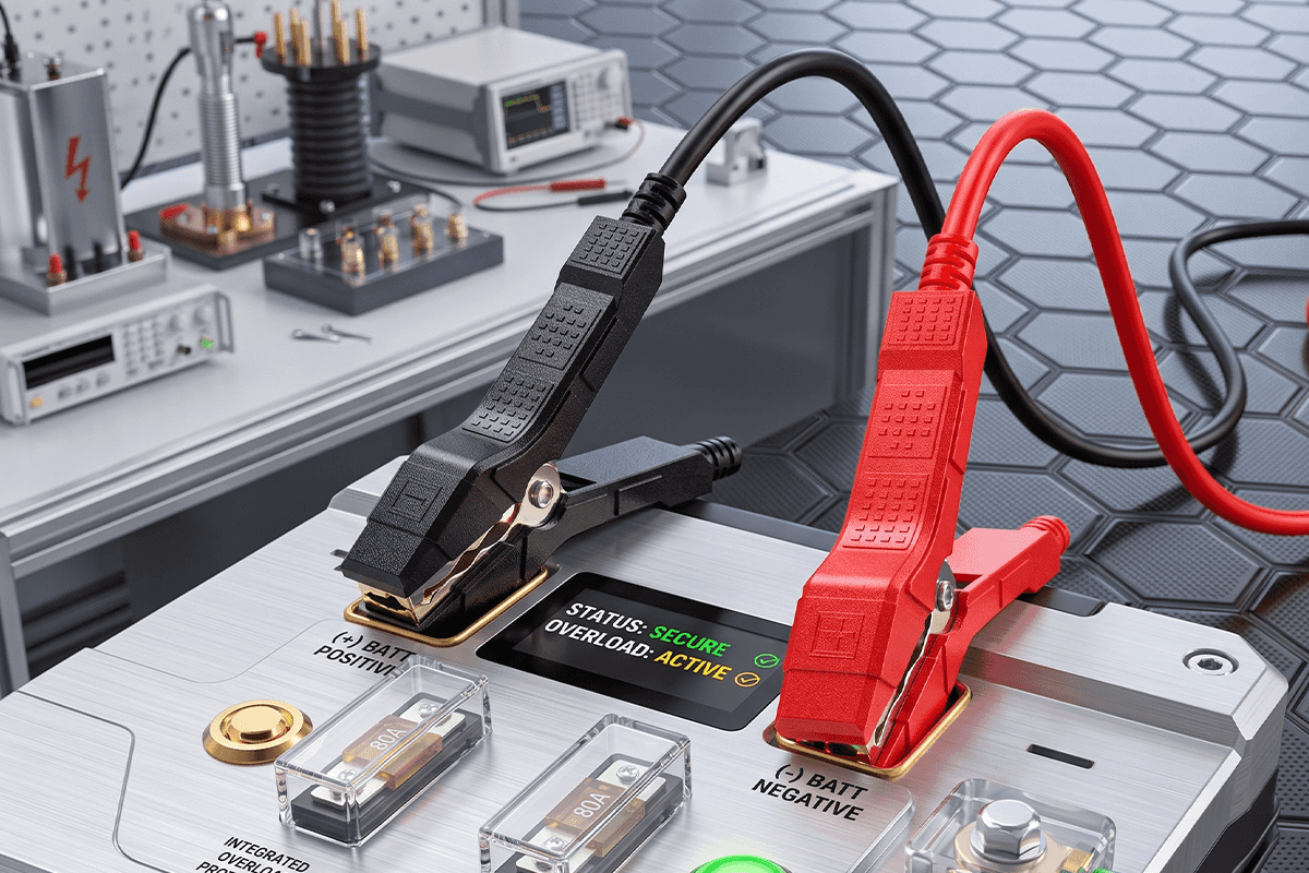 Smart Batteriladdare för optimal batterikondition