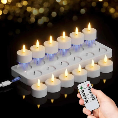 Uppladdningsbara LED-ljus