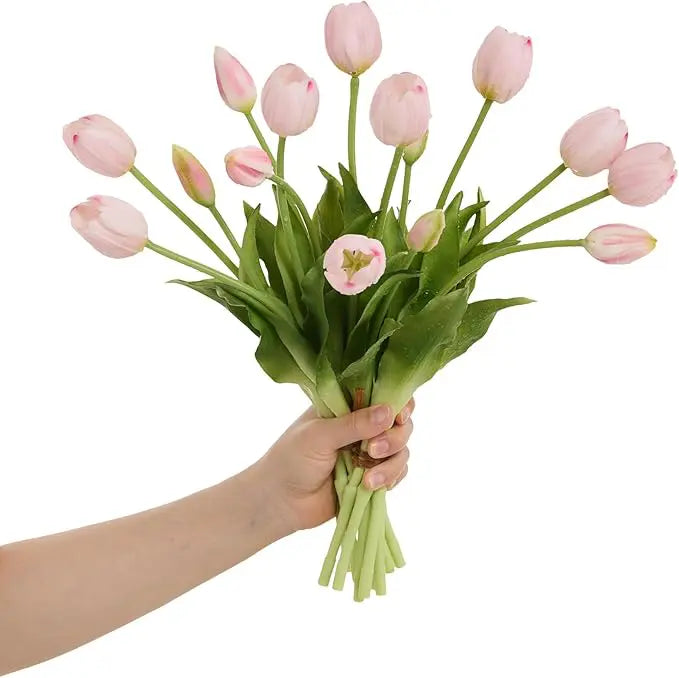Everbloom Tulpaner – Real Touch Naturtrogna konsttulpaner med en verklighetstrogen textur