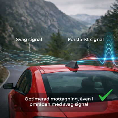 Shark bilantennförstärkare – överlägsen radiomottagning