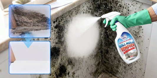 Snabbverkande Anti-Mögel Rengöringsspray för Väggar