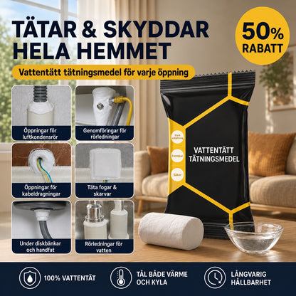 Vattentät tätningsmassa – Flexibel, väderbeständig och enkel att applicera