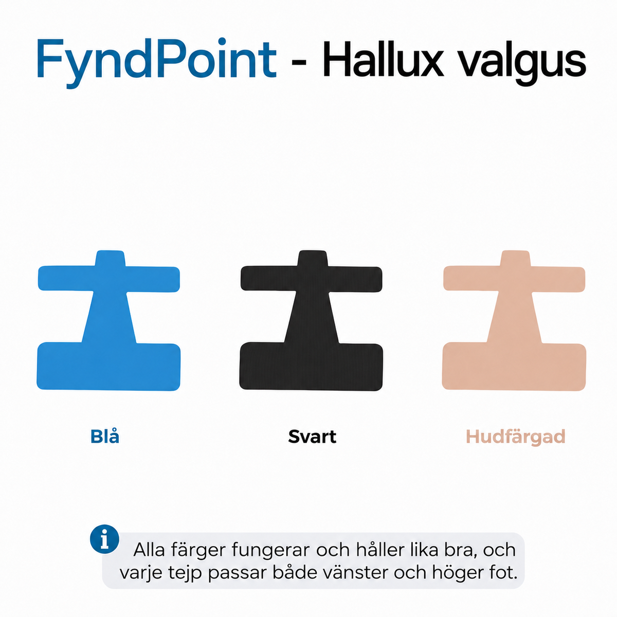 Hallux Valgus korrigeringstejp