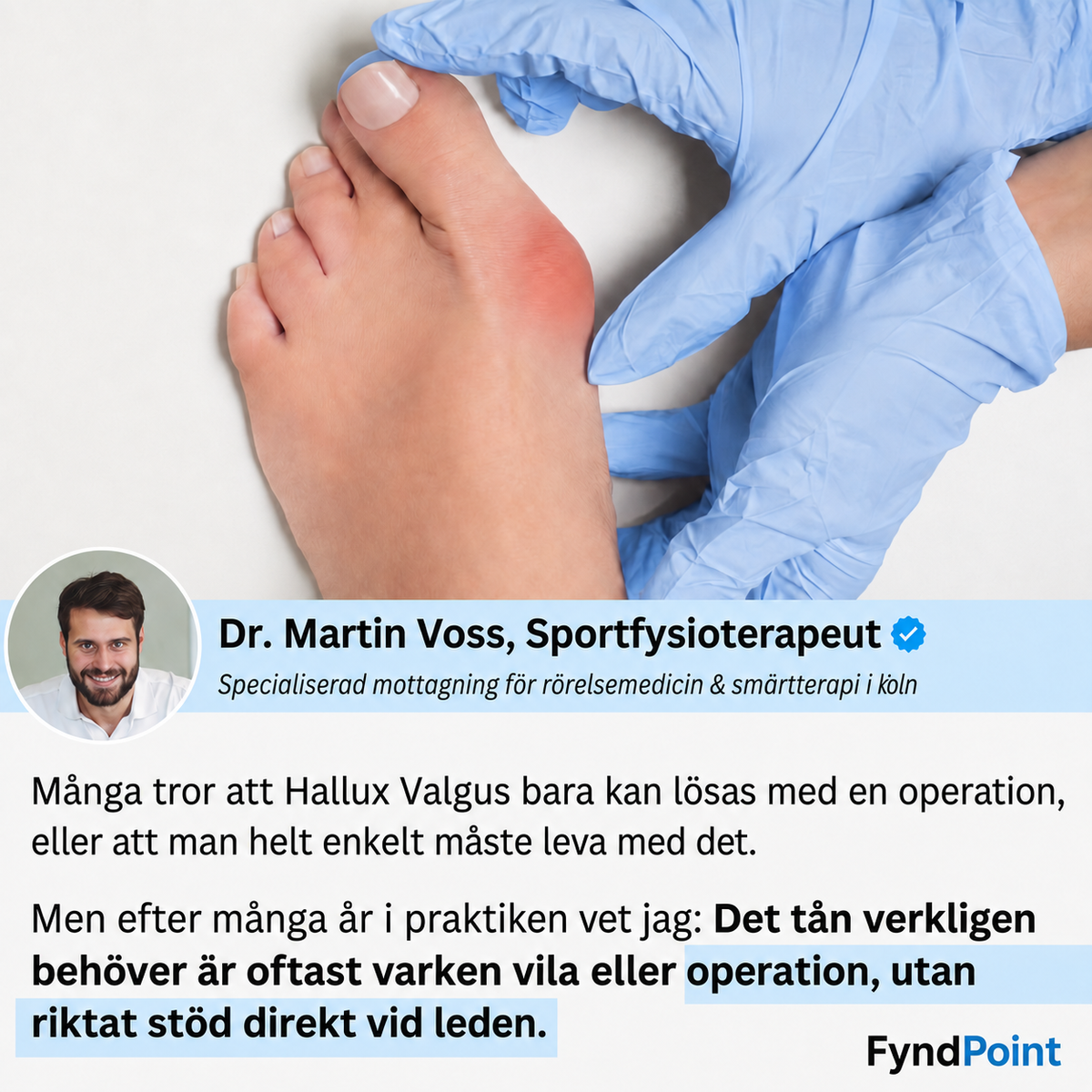 Hallux Valgus korrigeringstejp