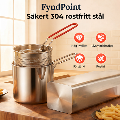 Multifunktionell fritös – Fritera, steka, koka och sjuda i en och samma kastrull