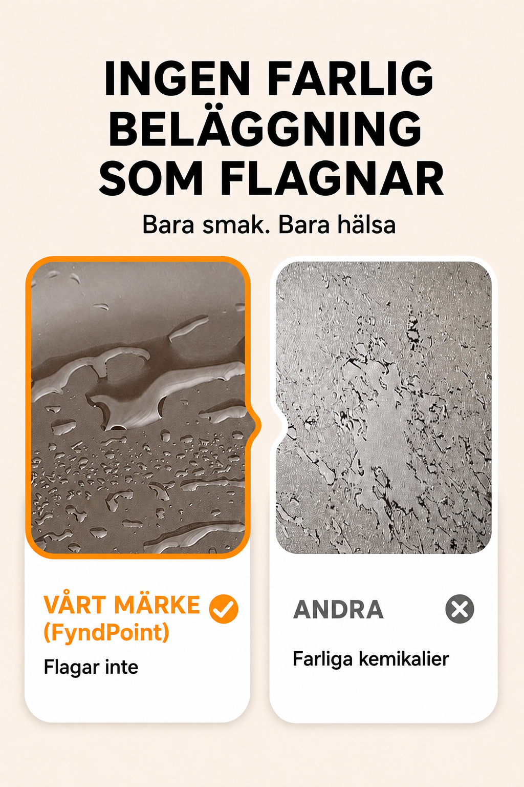 Obehandlad gjutjärnspanna – inga kemikalier, ingen flagnande beläggning