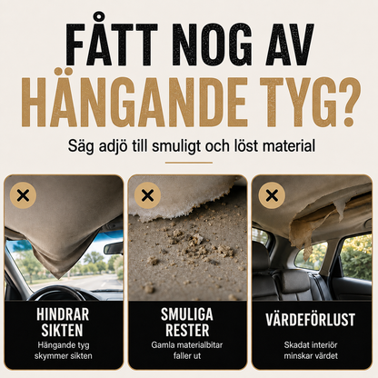 Lim för reparation av innertak i bil – stark vidhäftning för snabba interiörreparationer