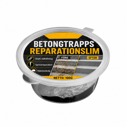 Betonglim för trappreparation – Perfekt för trappor, uppfarter och terrasser