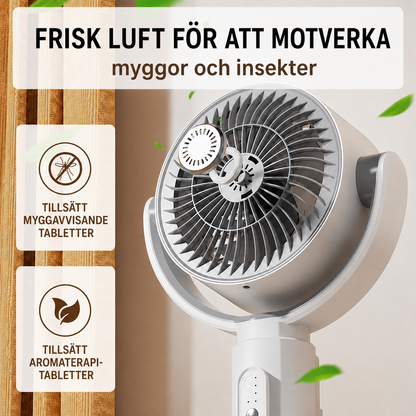 Motoriserad stående fläkt