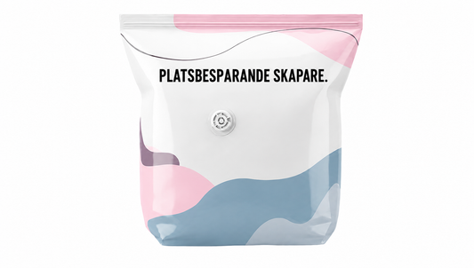 3D vakuumförvaringspåsar utan pump