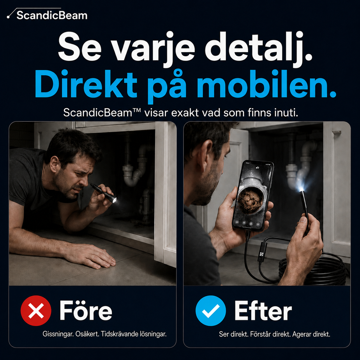 ClearBeam™ – Se det du normalt aldrig får syn på