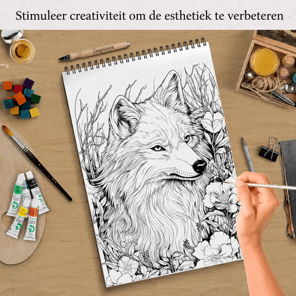 Mindfulness-målarbild