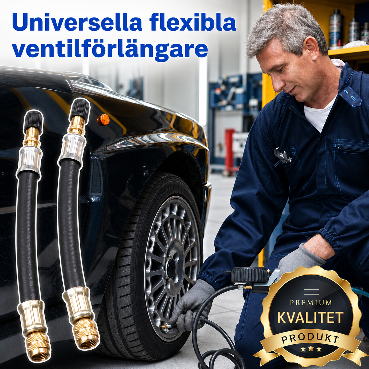 Universell ventilförlängare