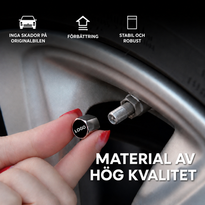 Lyxig Ventilkåpa med Billogotyp