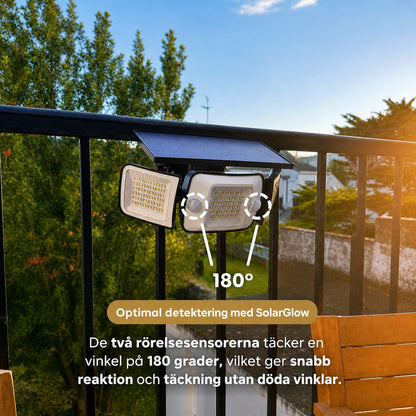SolarGlow - Soldriven utomhuslampa med rörelsesensorer