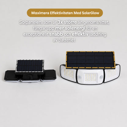 SolarGlow - Soldriven utomhuslampa med rörelsesensorer