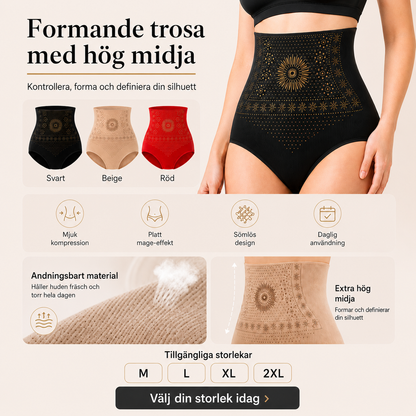 Formande Shorts med Hög Midja