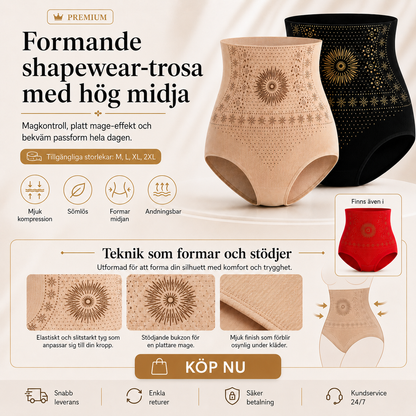 Formande Shorts med Hög Midja