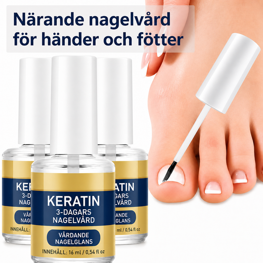 Närande nagelvård för händer och fötter