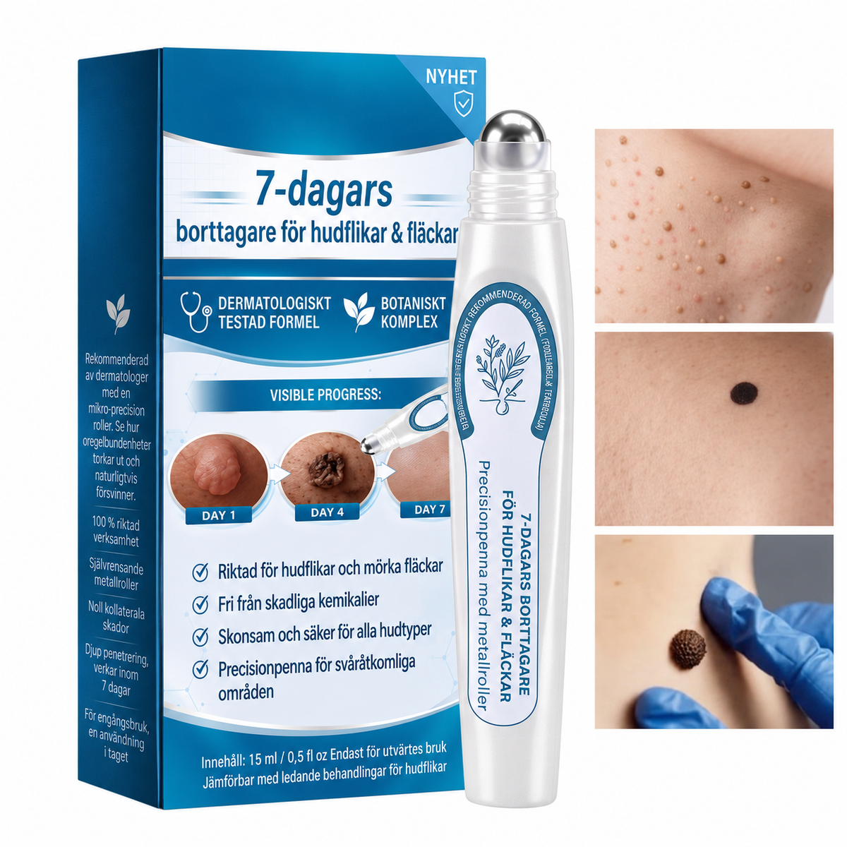 ClearRoller™ Roller Serum – avancerat för klar hud