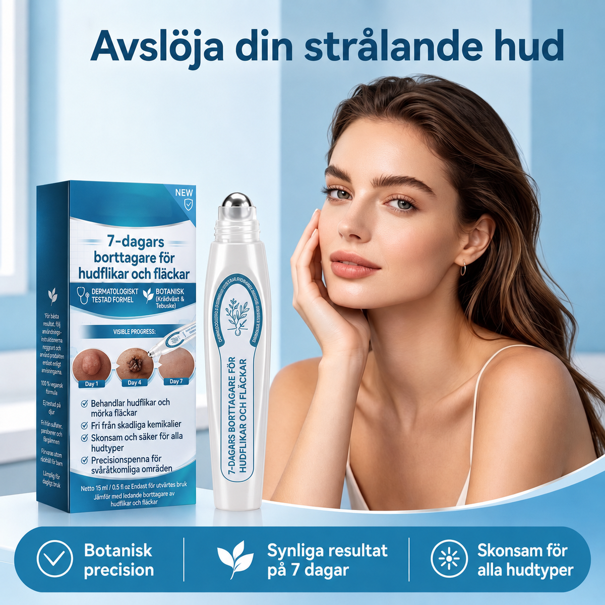 ClearRoller™ Roller Serum – avancerat för klar hud