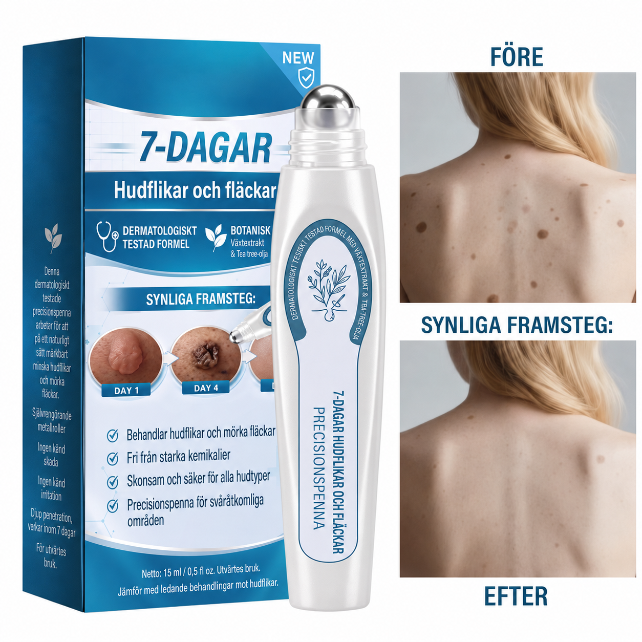 ClearRoller™ Roller Serum – avancerat för klar hud