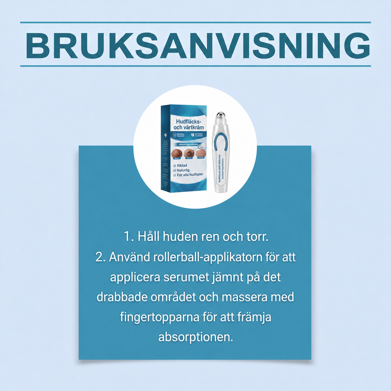 ClearRoller™ Roller Serum – avancerat för klar hud