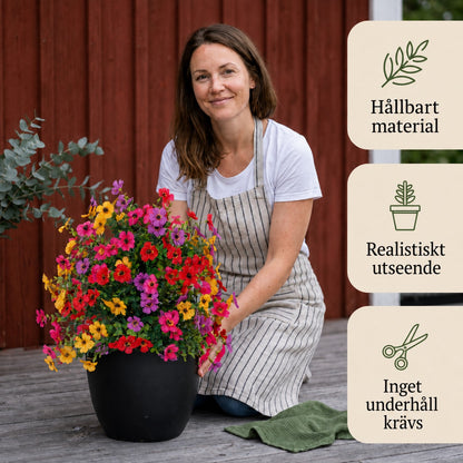 FloraLux - Högkvalitativa Konstgjorda Blommor för Entré och Terrass