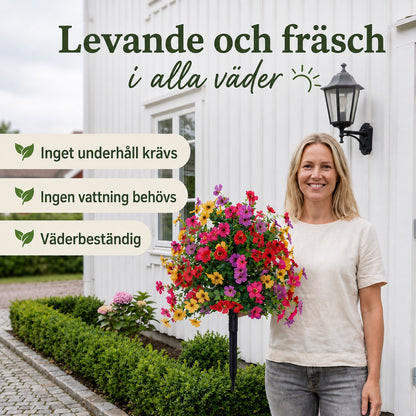 FloraLux - Högkvalitativa Konstgjorda Blommor för Entré och Terrass