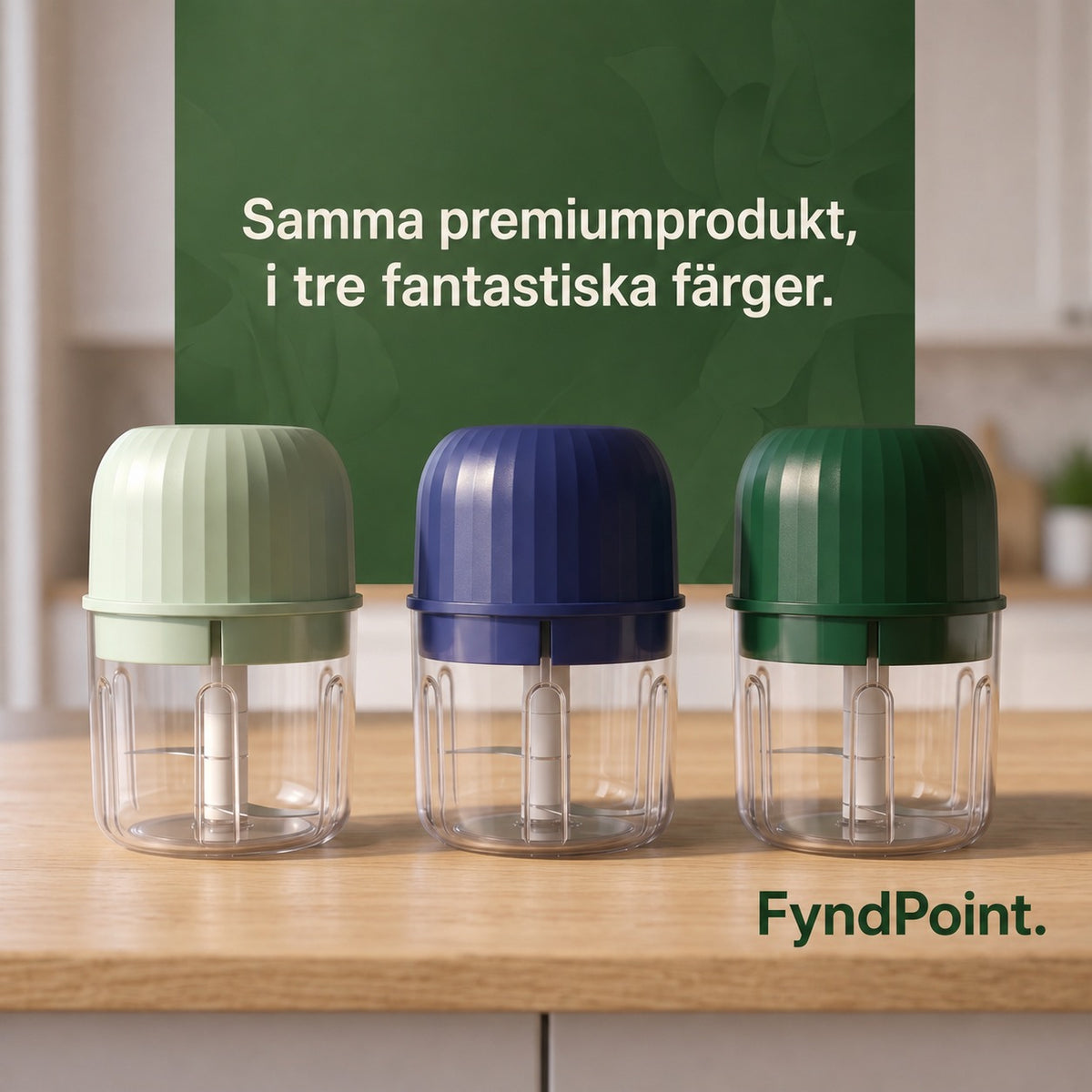PrepPod – Sladdlös minihackare för vitlök, lök och örter på några sekunder