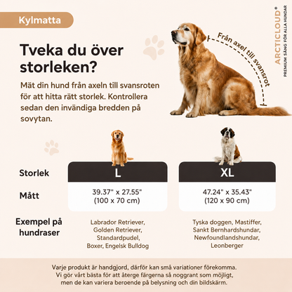 ArcticCloud® - Kylande hundmatta (1+1 GRATIS)