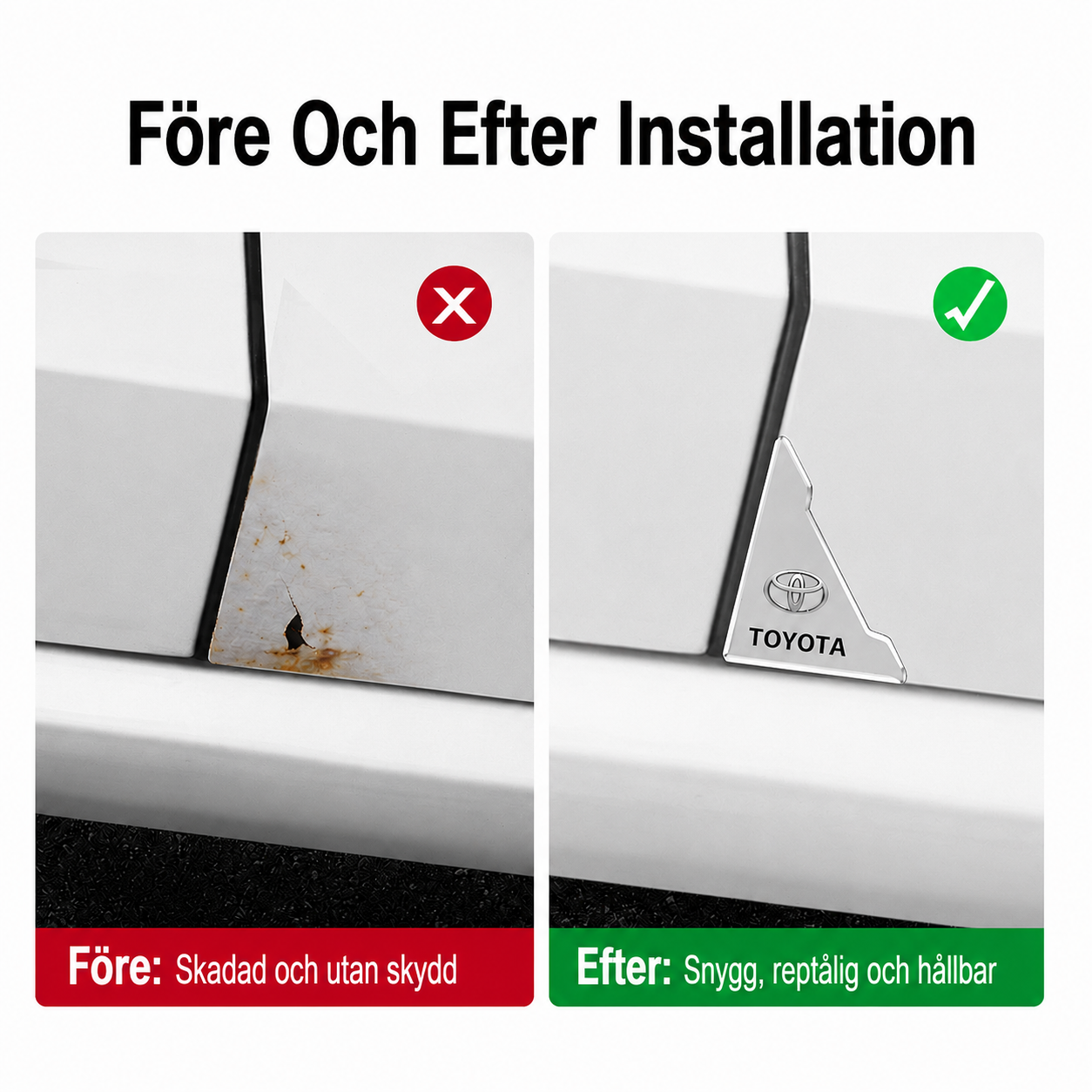 Skydd för Bildörrshörn