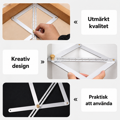 PrecisionRuler Professionell Precisionslinjal