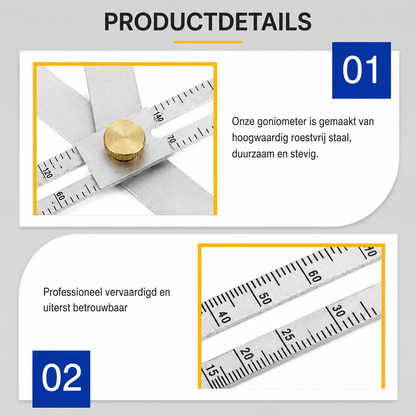 PrecisionRuler Professionell Precisionslinjal