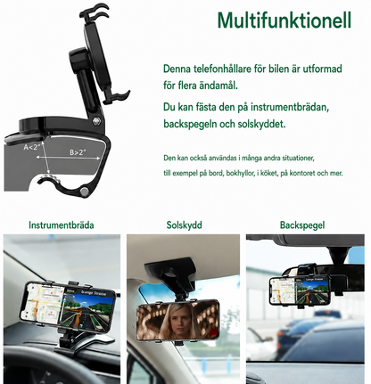 360 Dashboard Mobilhållare